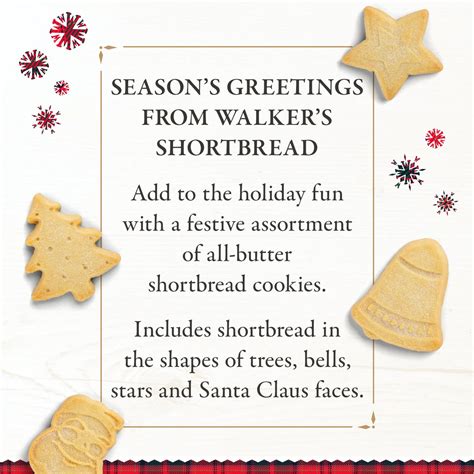 Snapklik Walkers Assorted Shortbread Cookies In Festive Shapes