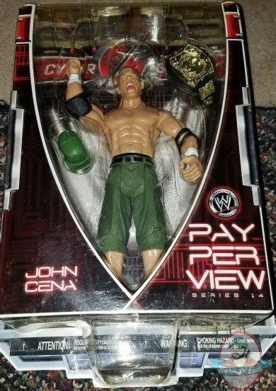 WWE Pay Per View Series 14 John Cena Figure Jakks Pacific | Man of ...