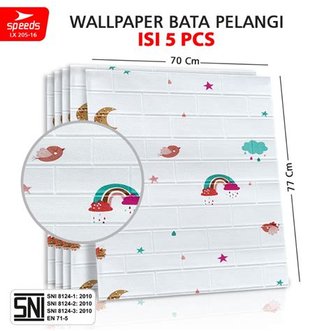 Jual SPEEDS SNI Wallpaper Dinding Roll Walpaper Dinding Foam Model