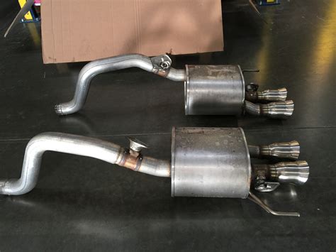 Factory OEM Exhaust Corvette C7 CorvetteForum Chevrolet Corvette