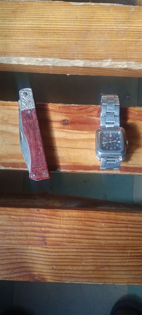 Часы нож ссср и швейцария: 400 грн. - Наручні годинники Нікополь на Olx