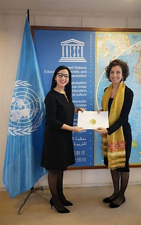 Presenta Embajadora De Cuba En La Unesco Cartas Credenciales A La