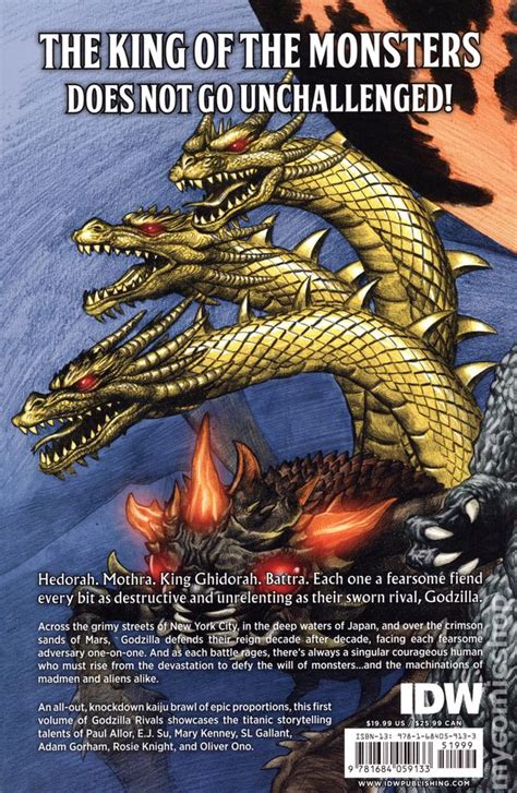 Godzilla Rivals TPB 2023 IDW Comic Books