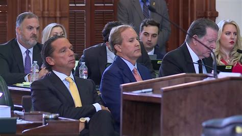 Texas Attorney General Leaves Impeachment Trial After Pleading Not