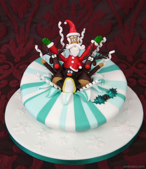 25 Beautiful Christmas Cake Decoration Ideas and design examples