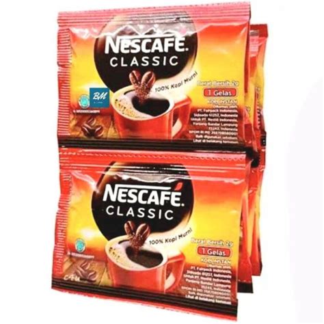 Kopi Nescafe Classic Original Renceng Isi 10 Sachet 2 Gr Termurah Lazada Indonesia