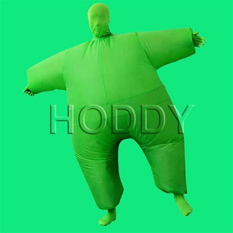 Airsuits Inflatable Fat Chub Suit Fancy Dress Party Costume Green Ebay