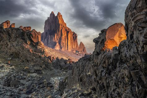 Shiprock at sunrise - Jim Zuckerman photography & photo tours