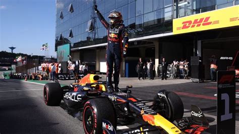 Formula 1 Max Verstappen Records 17th Win Of The Season At Brazilian