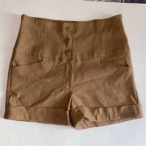 Have Shorts Have High Waisted Nude Shorts Poshmark