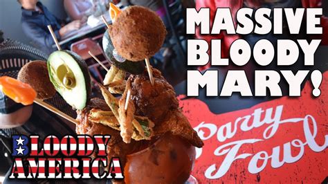 This MASSIVE Bloody Mary At Party Fowl In Nashville Comes With Two