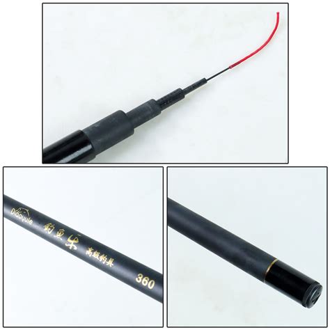 Diaoyule Joran Pancing Tegek Fiberglass Fishing Rod 3 6M DW360