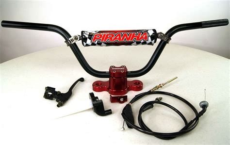 Crf50 Piranha Red Tall Bar Kit