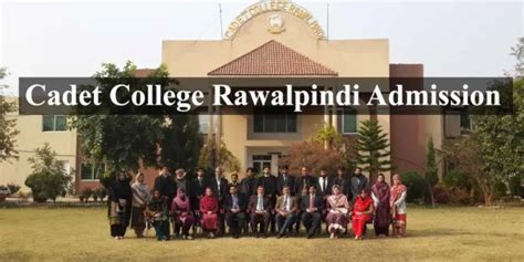 Cadet College Rawalpindi Admission 2024 Form Test Result