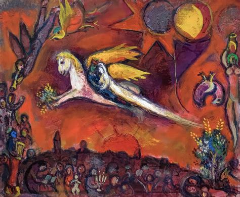 Cantico Dei Cantici IV 8 1958 Di Marc Chagall 1887 1985 Belarus