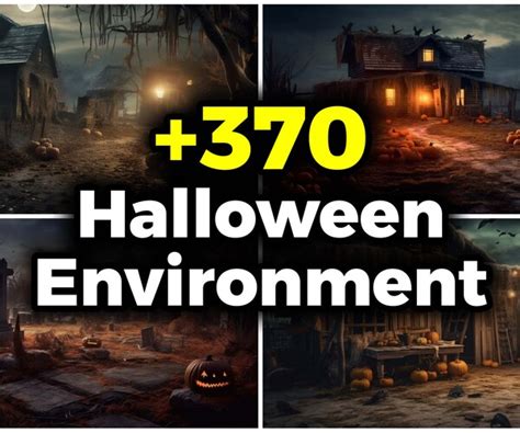 ArtStation - +370 Halloween Environment Concept (4k) | Vol_67 | Artworks