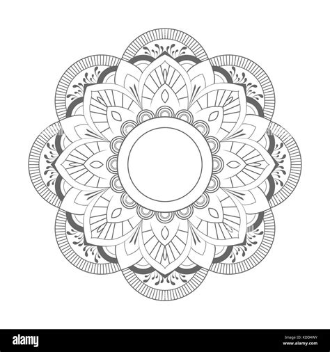 Mandala Vector Hi Res Stock Photography And Images Alamy