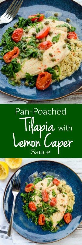 Pan Poached Tilapia With Lemon Caper Sauce The Every Kitchen Resep