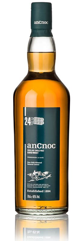 anCnoc highland single malt scotch whisky HISÚMER