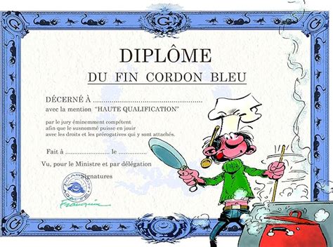 Gaston Lagaffe Gldp Carte Double Avec Enveloppe Dipl Me Du Fin