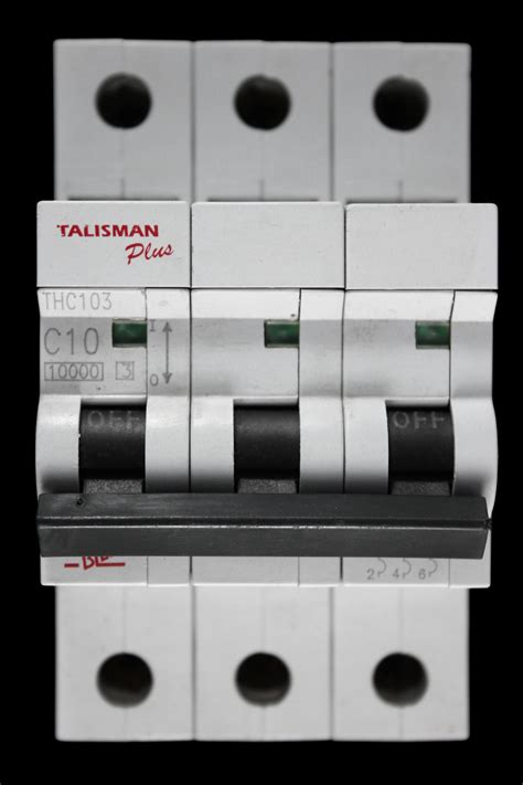 Bill Curve C Ka Triple Pole Mcb Circuit Breaker Thc Used