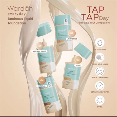 WARDAH EVERYDAY LUMINOUS LIQUID FOUNDATION Lazada Indonesia