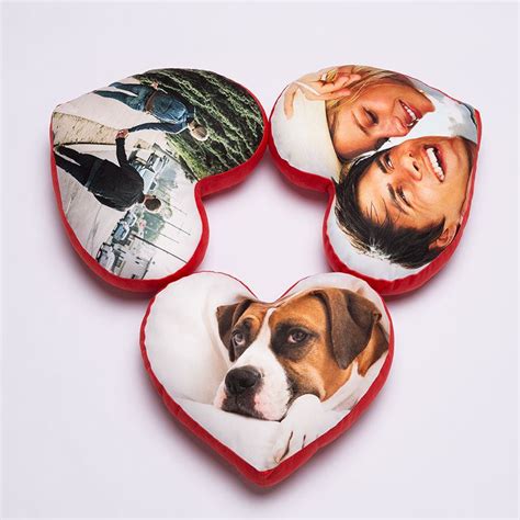 Custom Heart Pillow Heart Pillow With Photo