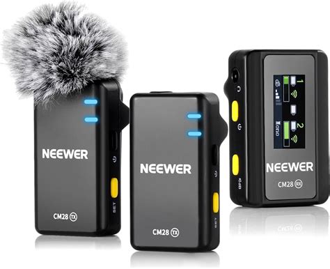 Neewer Cm Wireless Lavalier Microphone System Click Noise