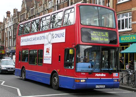 London Bus Routes Route 95 Shepherds Bush Southall Town Hall