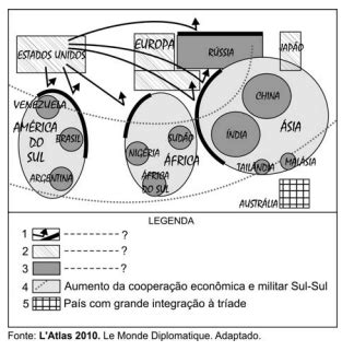 Questão FUVEST 2011 Geografia Cartografia Temática Respondida e