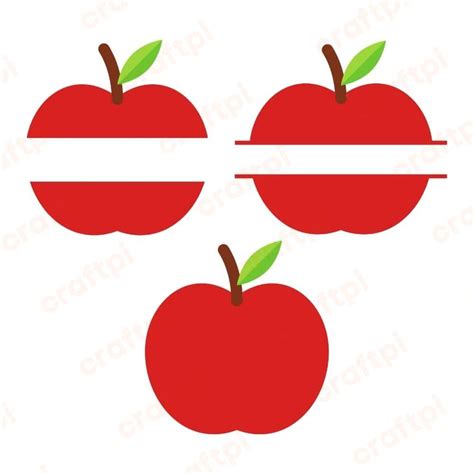 Apple Monogram Bundle Svg Png Psd Dxf Files Craftpi