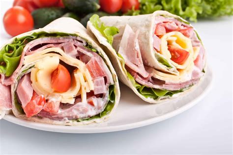 Wrap Jambon Fromage Crudit S Del Ma Tre