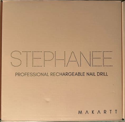 Makartt Stephanee Rechargeable Nail Drill Pink 35000 RPM NIB Free