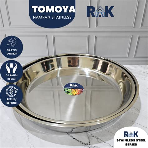 Jual Rak Tomoya Nampan Jumbo Stainless Cm Nampan Stainless Steel