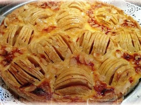 Recettes De Tarte Normande Aux Pommes De Chez Nanou