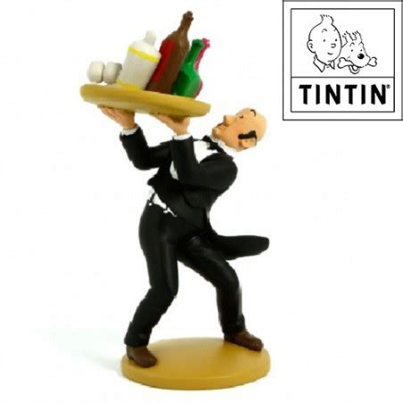 Nestor Au Plateau Tintin Figurine R Sine Nr Cm