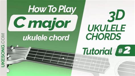 Cm chord ukulele. Learn to play C minor chord on ukulele. | Ukesong