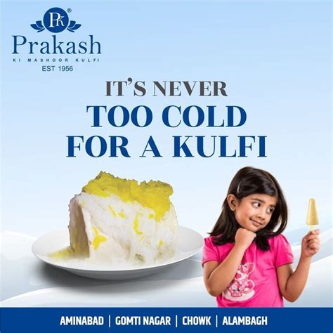 Prakash Ki Mashoor Kulfi| Best Kulfi| Lucknow | Kulfi, Sweet tooth ...