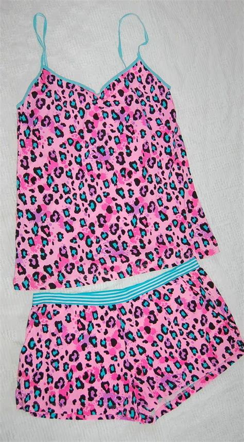 Leopard Pajamas Cute Sleepwear Lingerie Sleepwear Nightwear Cute Pjs Cute Pajamas Comfy