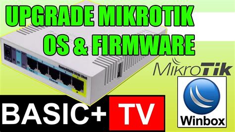 How To Upgrade Mikrotik OS And Firmware YouTube