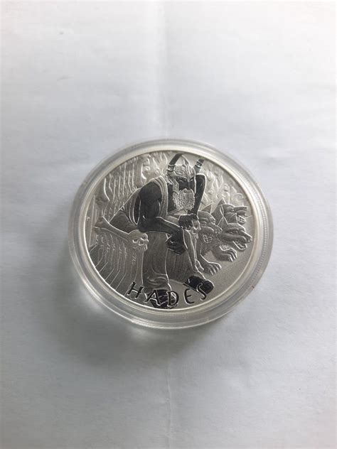 2021 Tuvalu Gods Of Olympus Hades 1 Oz Silver BU Coin On Carousell