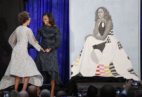 Barack And Michelle Obama Unveil Their New Official Portraits Artofit
