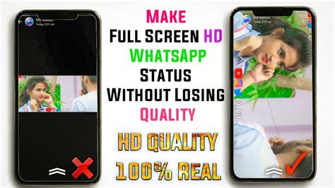 Whatsapp Status Video In Hd Quality Full Screen Upload