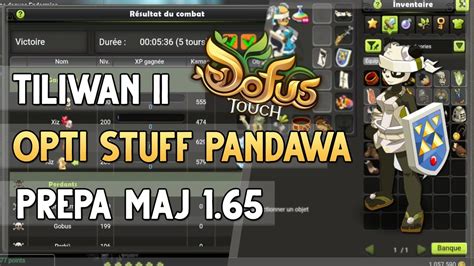 Dofus Touch On Ameliore Le Stuff Du Pandawa Step Up Des Persos