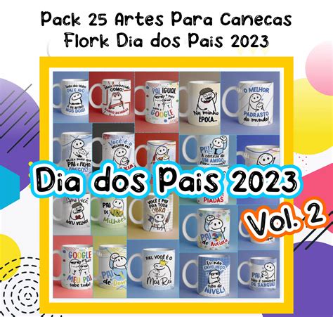 Artes Para Caneca Dia Dos Pais Flork Vol Uma Ideia Criativa E