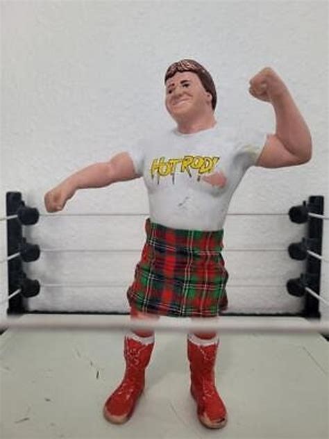 1984 LJN WWF Rowdy Roddy Piper With Kilt Wrestling Superstars Series 1 ...