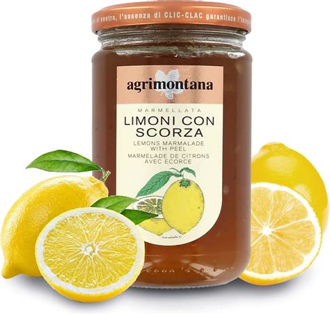 Agrimontana Confettura Extra Di Limoni Di Sicilia 350 Grammi Amazon