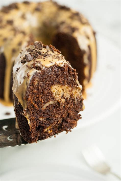 Air Fryer Chocolate Peanut Butter Swirl Cake Kitchen Divas