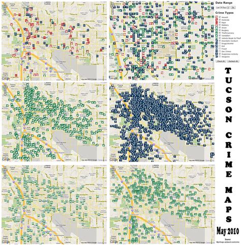 Tucson Crime Map ~ ELAMP