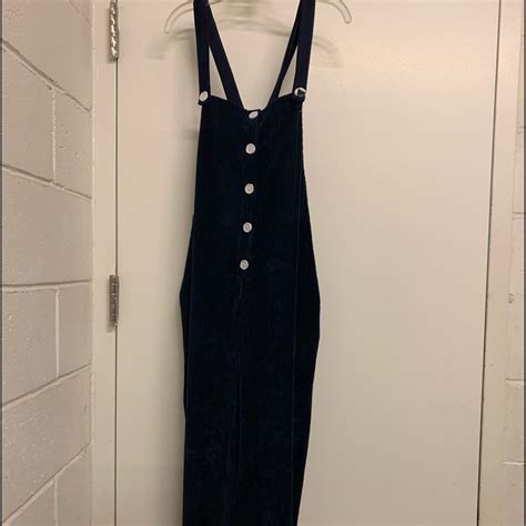 Madewell Texture And Thread Velour Corduroy Overalls Gem